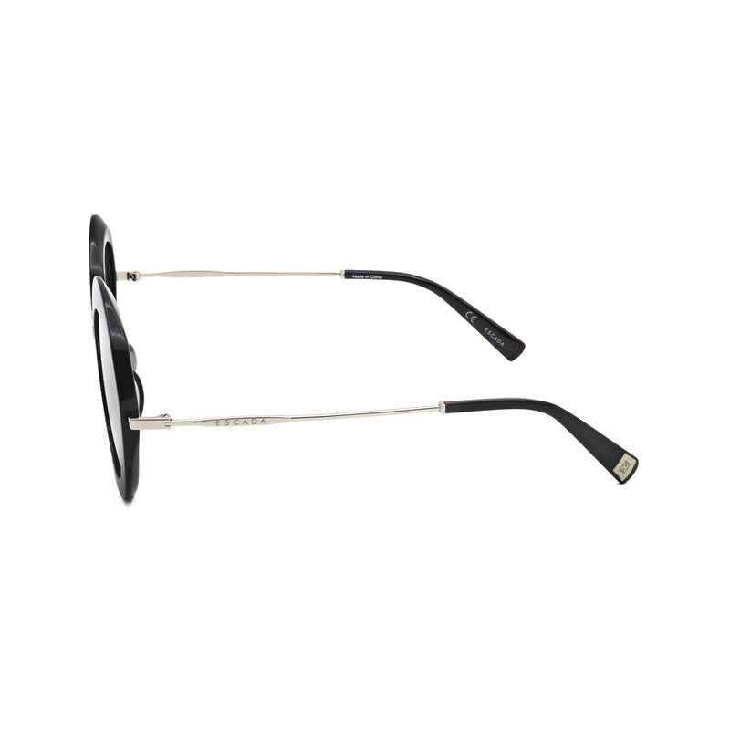Ladies Black Round Sunglasses