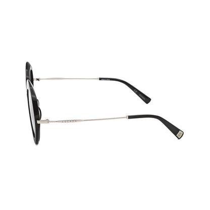 Ladies Black Round Sunglasses