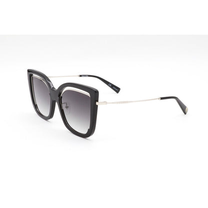 Ladies Black Square Sunglasses