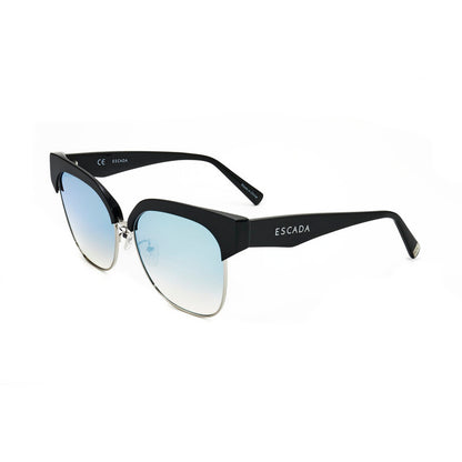 Ladies Black Square Sunglasses