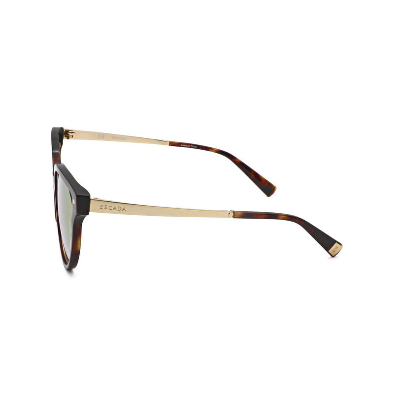 Ladies Brown Round Sunglasses