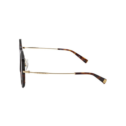 Ladies Brown Round Sunglasses
