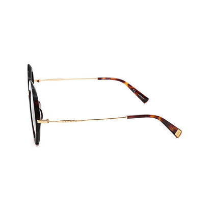 Ladies Brown Round Sunglasses
