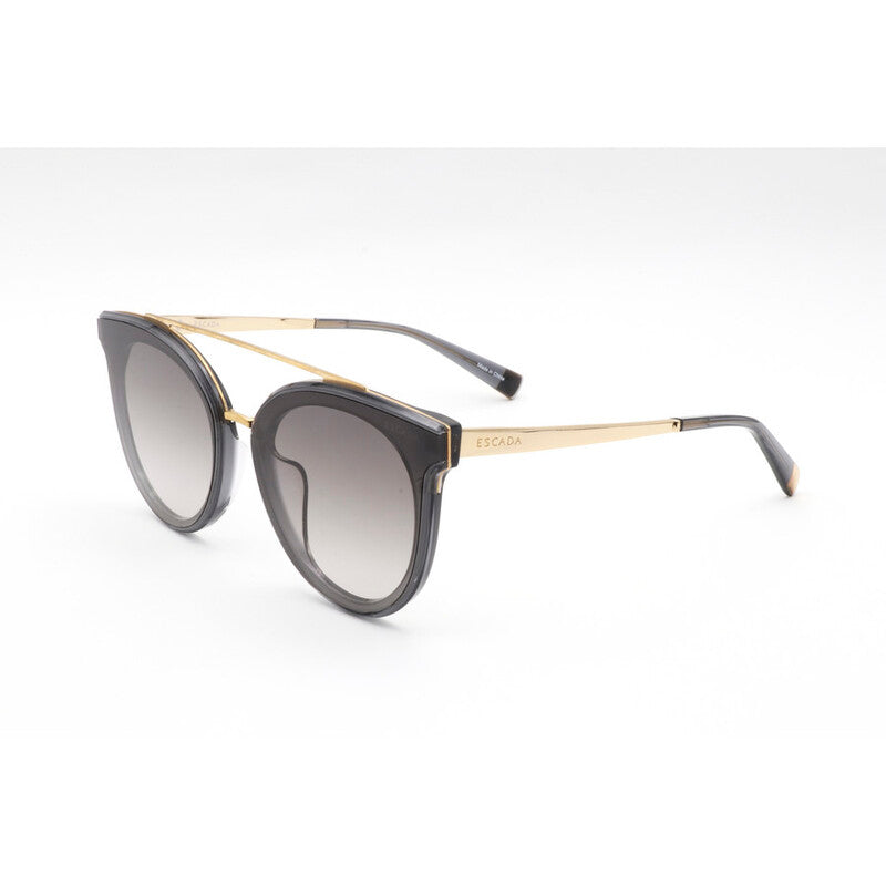Ladies Grey Round Sunglasses
