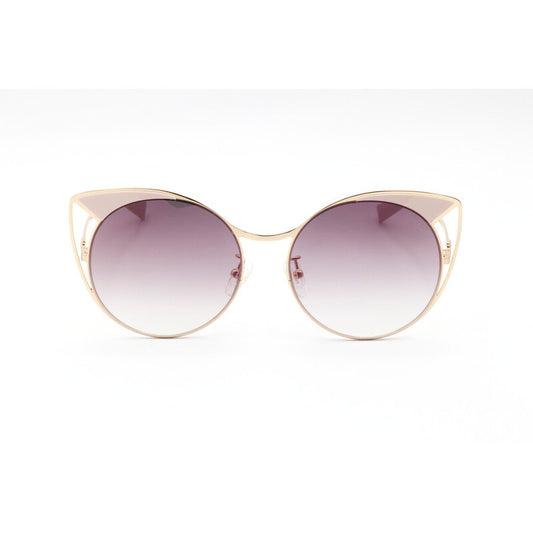 Ladies Pink Round Sunglasses