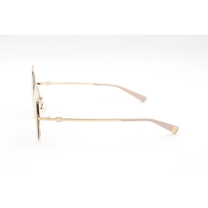 Ladies Pink Round Sunglasses