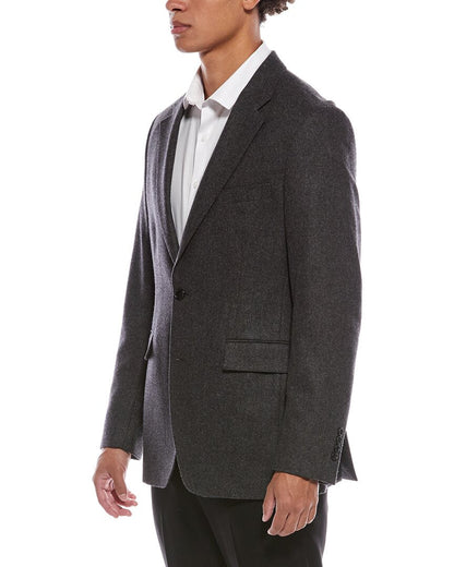 flannel sutton wool jacket