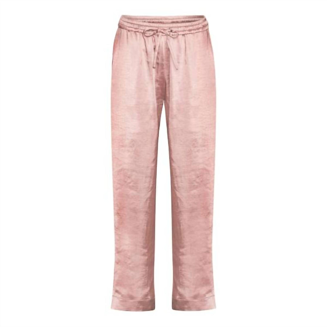 Small - peach rich satin