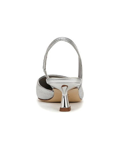 a-devin leather slingback