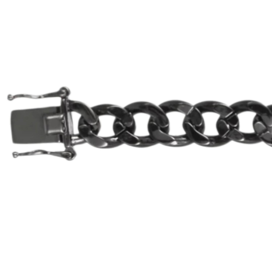 women's love bracelet in black