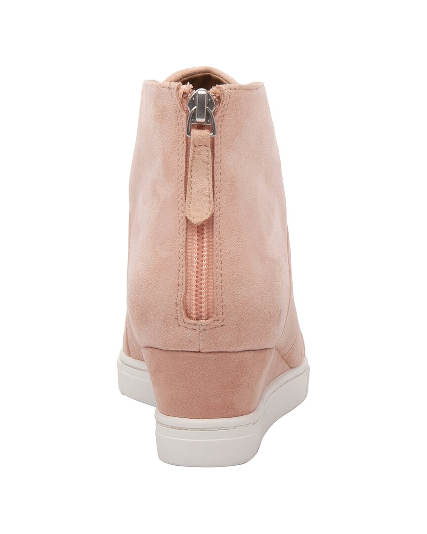 amber suede sneaker