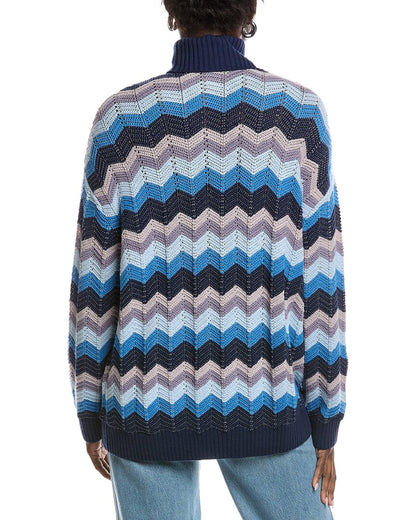 knit turtleneck sweater