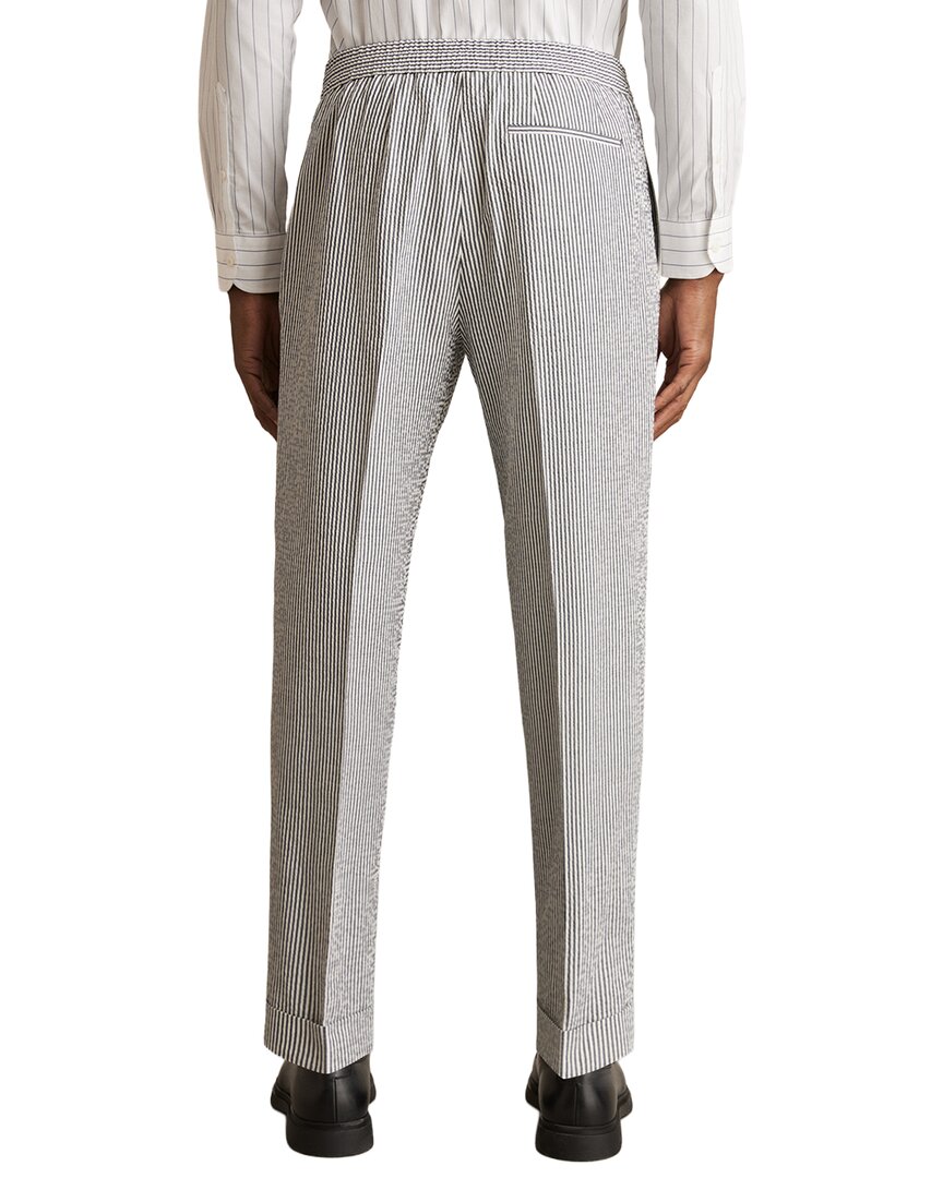sail drawstring pinstripe pant