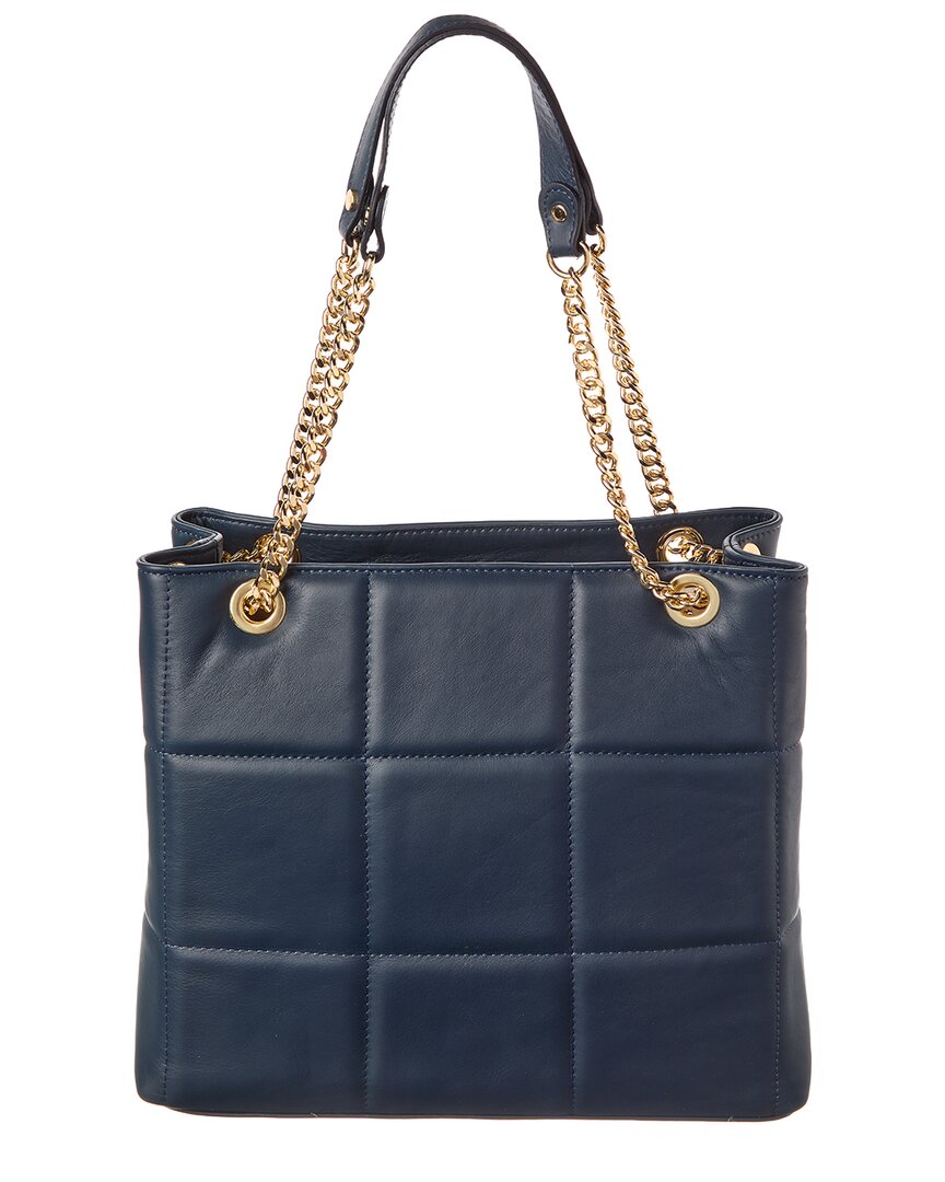briella quilted leather tote
