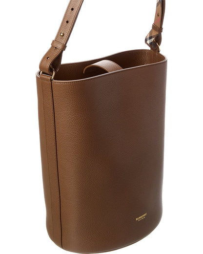 leather bucket bag