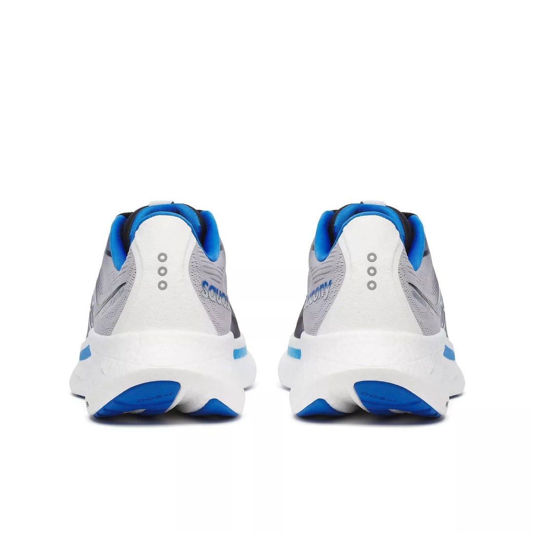 men's ride 18 running shoes in black/skydiver