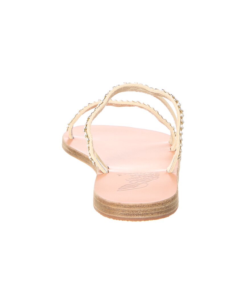 apli polytimi leather sandal