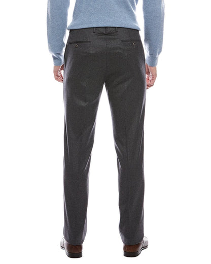 incotex by  modern fit wool-blend pant