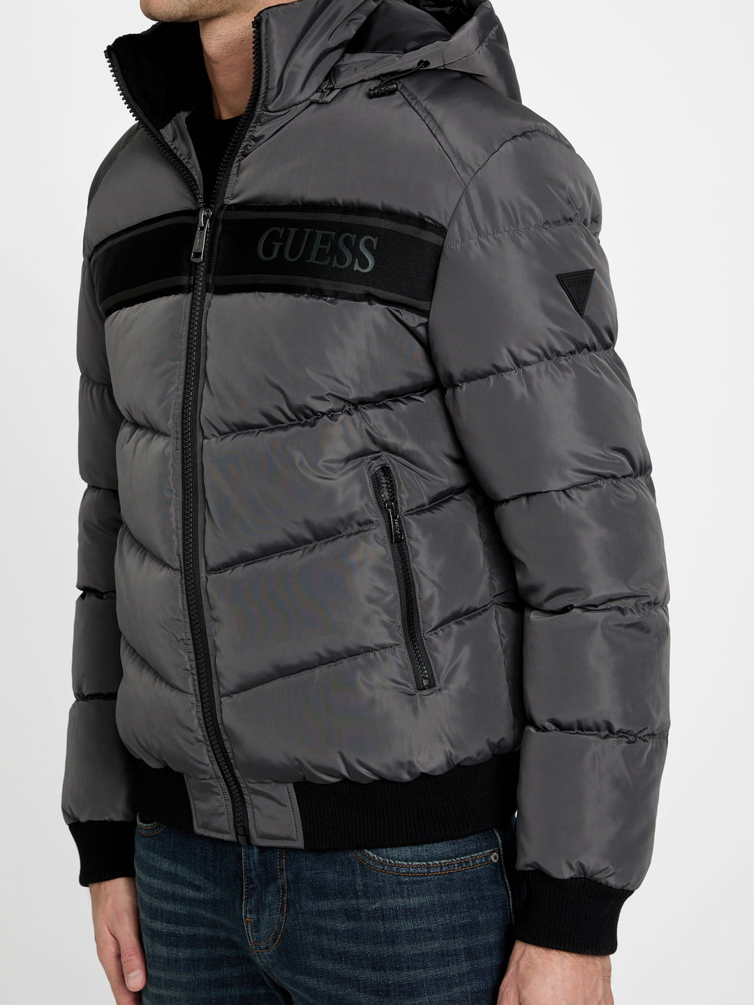 eco pietros padded hooded jacket