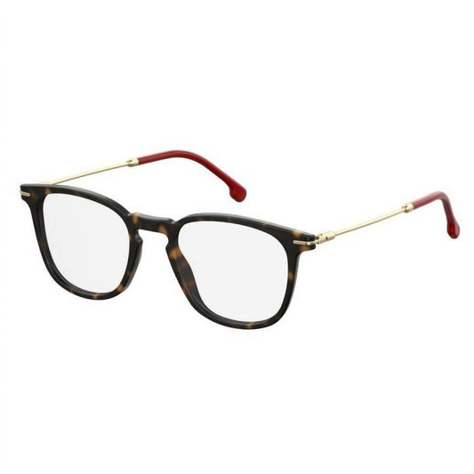 One Size - tortoise with red and gold temples