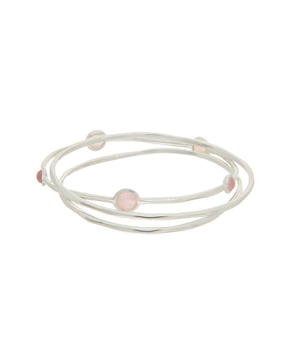 wonderland silver gemstone bracelet