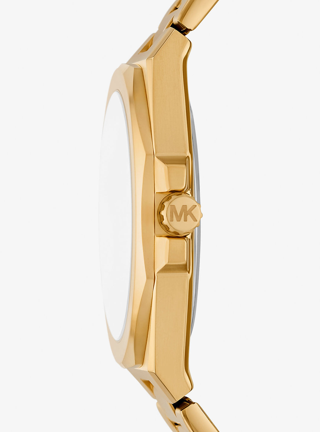 oversized callum gold-tone watch