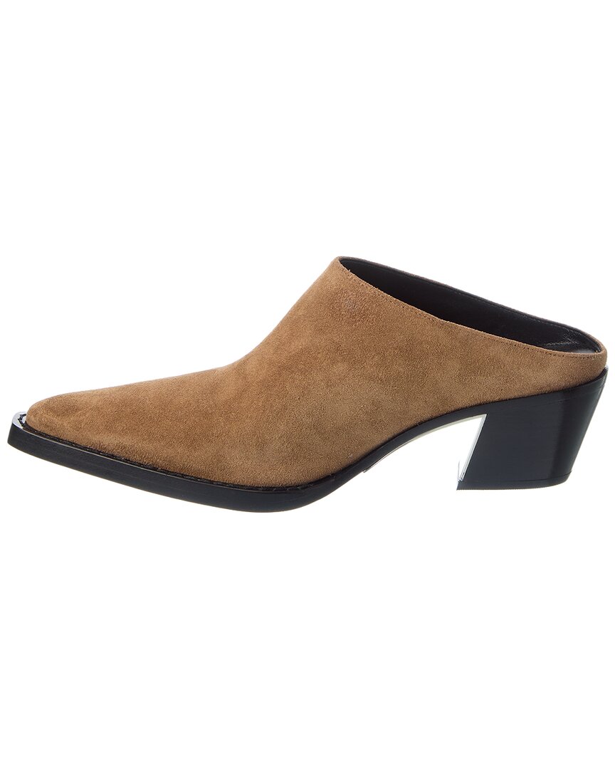 downtown suede mule