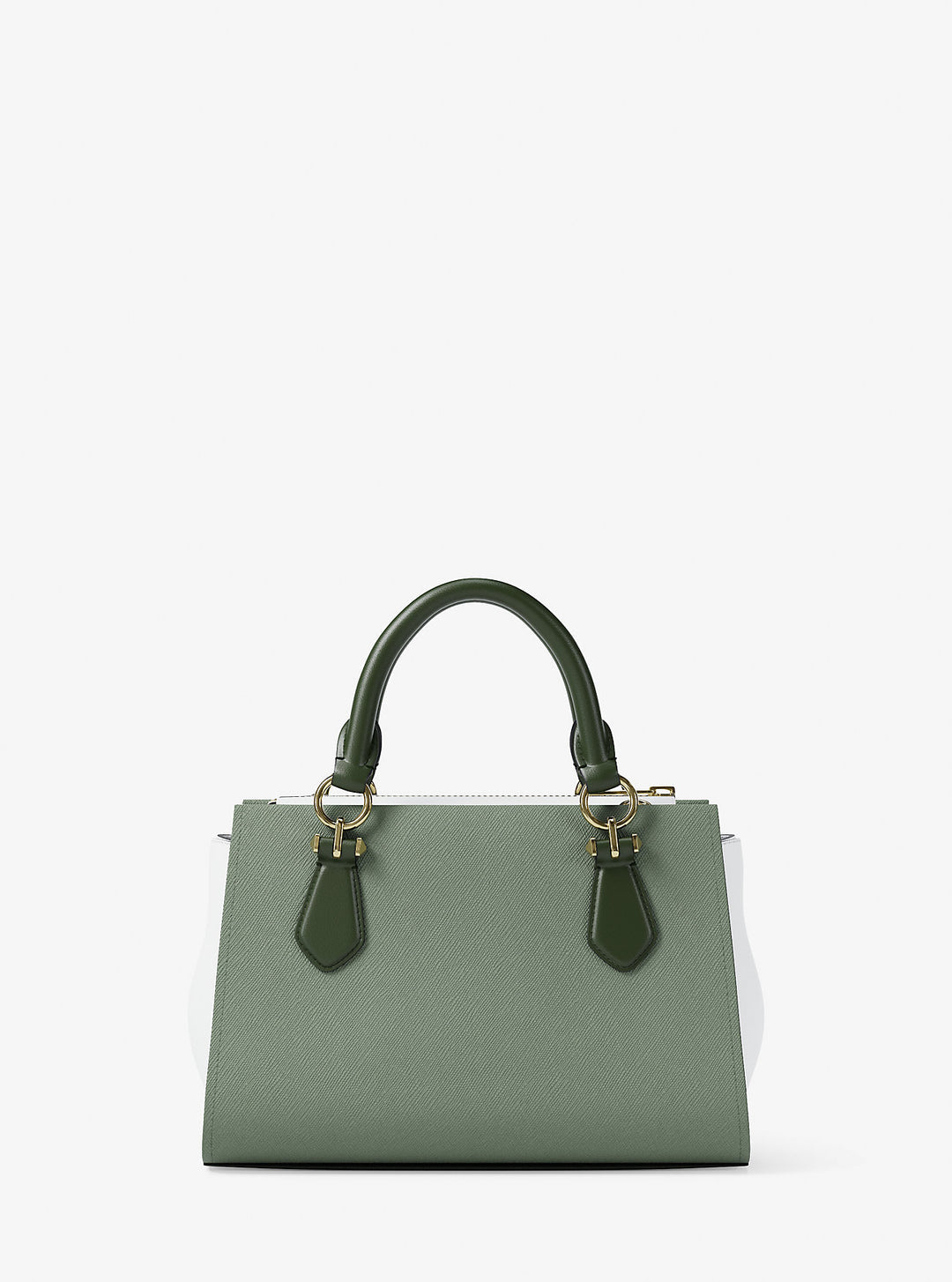 marilyn small color-block saffiano leather messenger bag