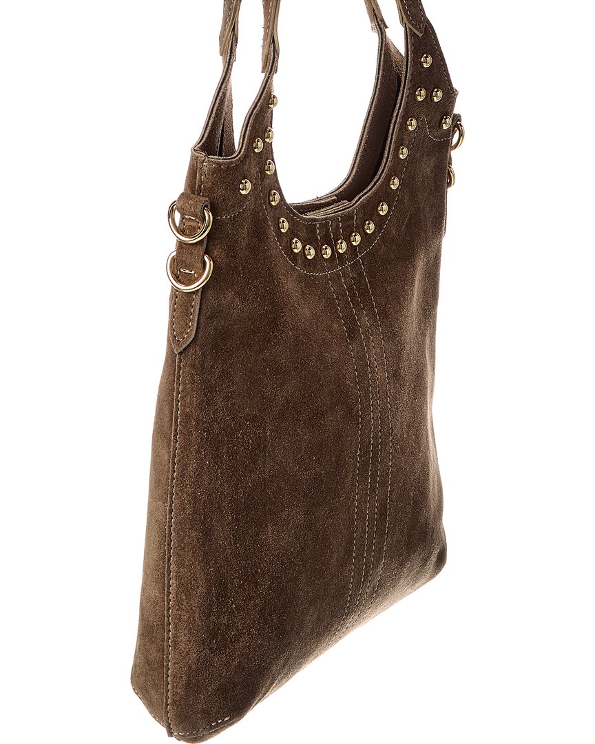 scarlett27 studded leather tote