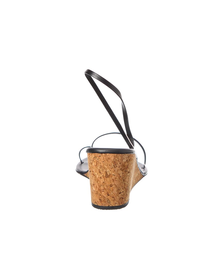 chora leather wedge