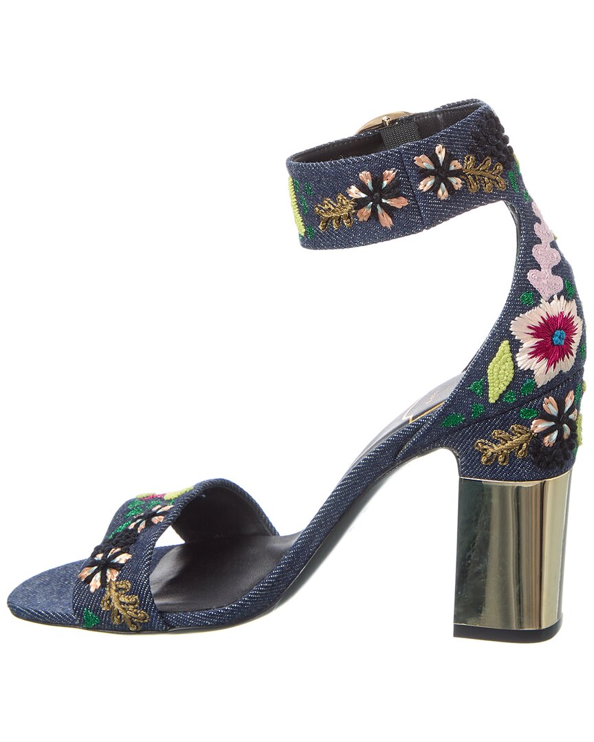 podium denim sandal
