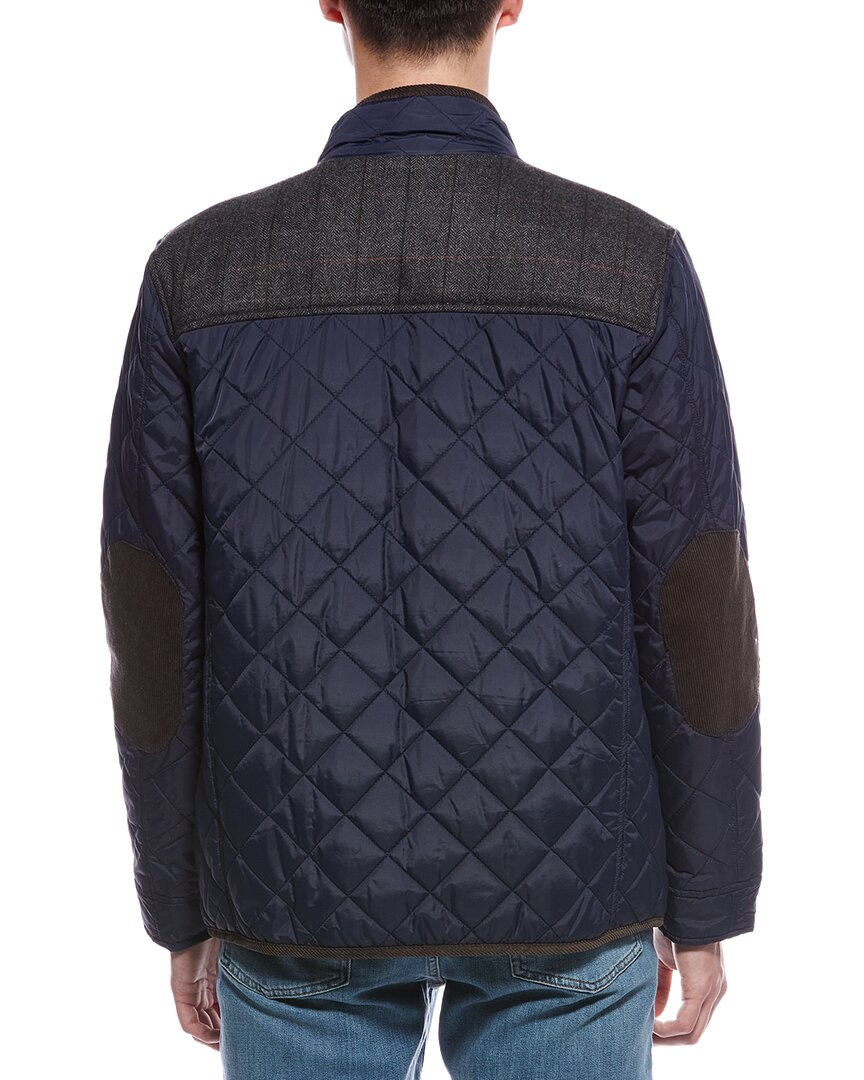 diamond quilt barn jacket