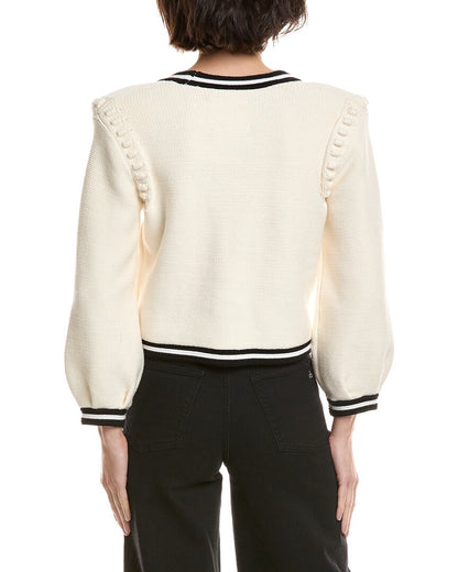 kaito crop cardigan