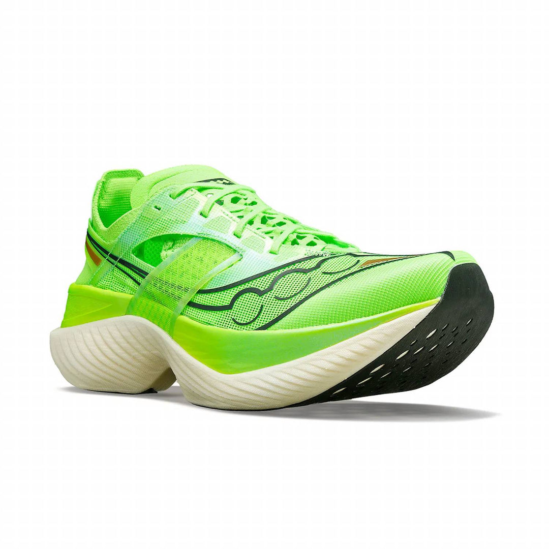 women's endorphin elite running shoes in slime vert