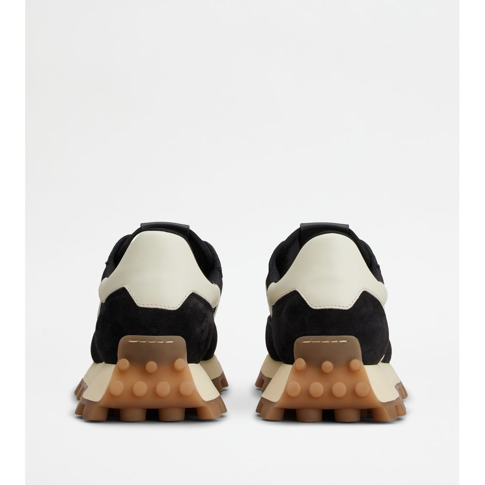 sneakers  1t in suede and fabric