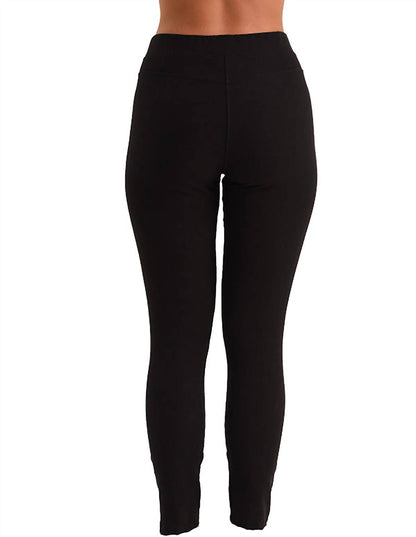 mid rise jegging in black