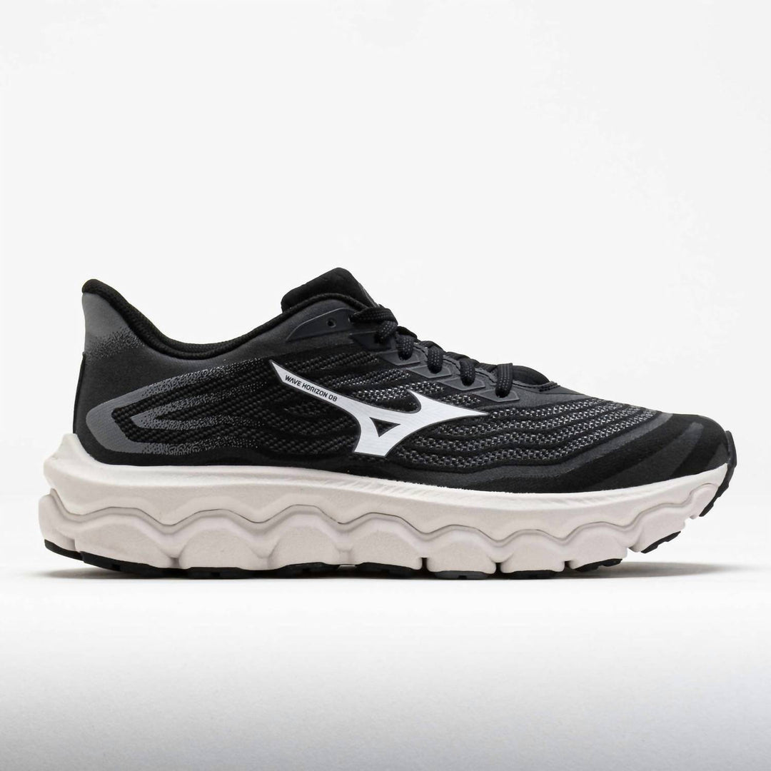 women's wave horizon 8 shoes in black/white