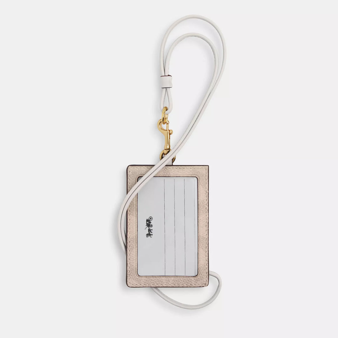 id lanyard in signaure canvas