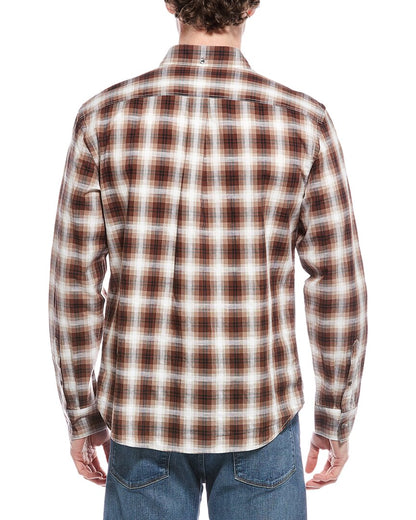 tuscumbia linen-blend shirt