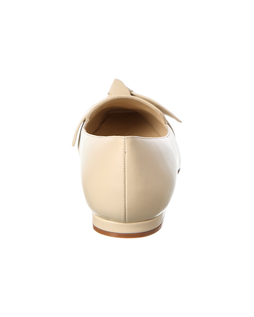 clarita square leather loafer