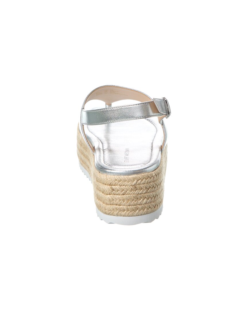 mel patent espadrille flatform sandal