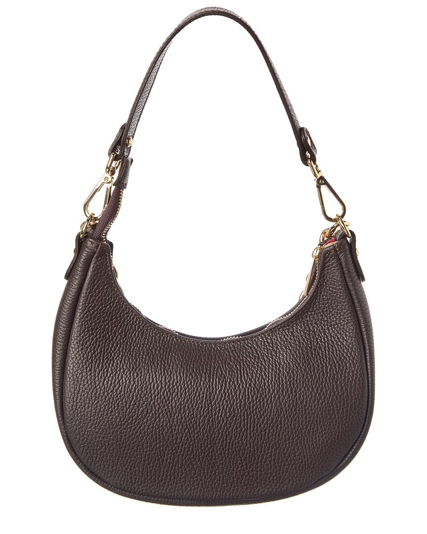 rosalie chain strap leather shoulder bag