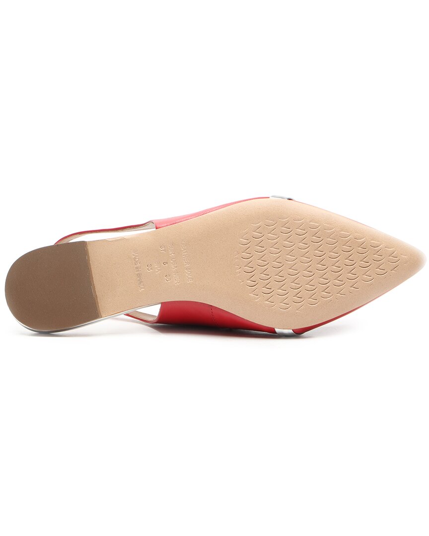 burnie leather slingback