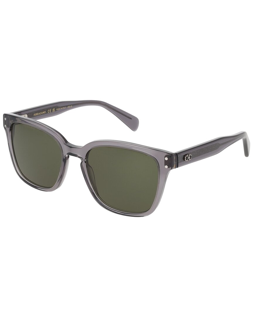ferragamo men's gancini 55mm sunglasses
