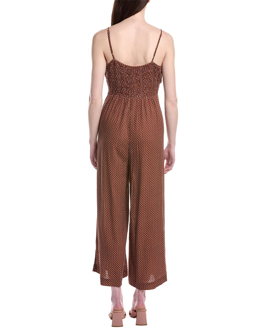 tank linen-blend jumpsuit