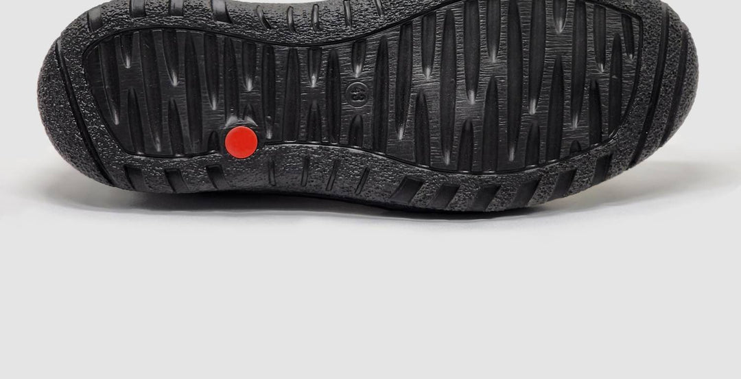 men's frosty leather shoes in grey