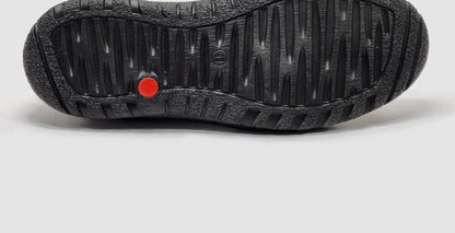 men's frosty leather shoes in grey