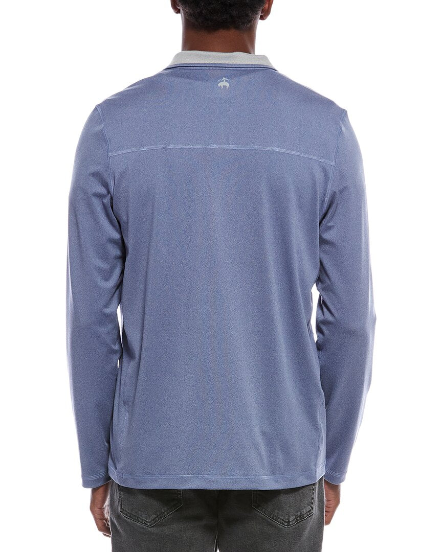 knit solid 1/4-zip pullover