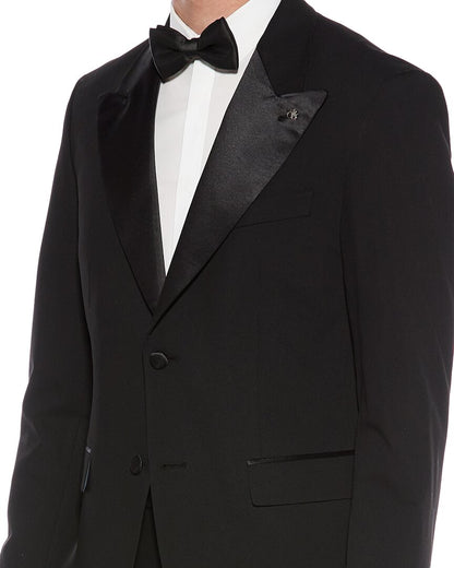 2pc modern fit tuxedo suit