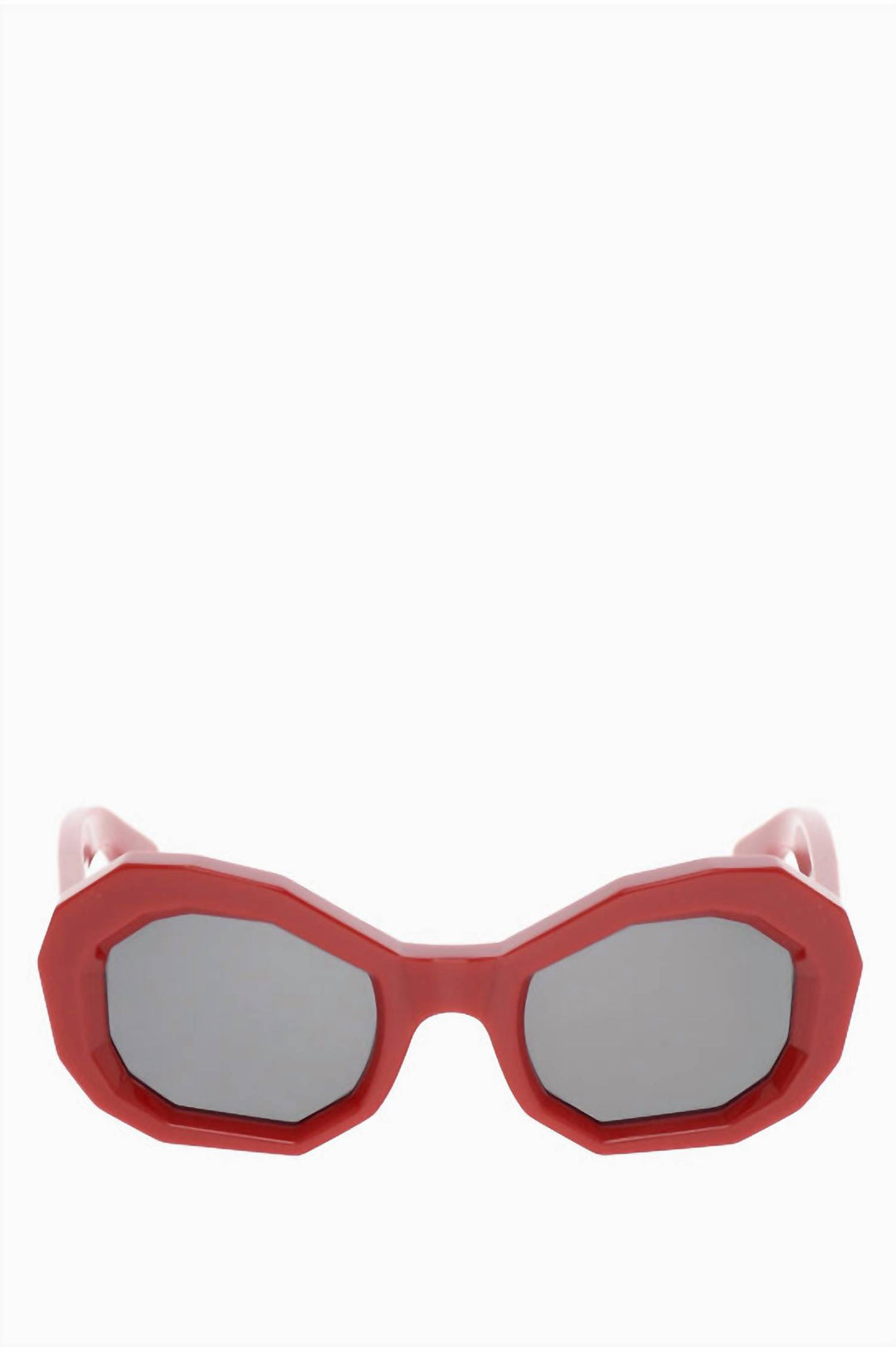 men's honeycomb sunglasses in red